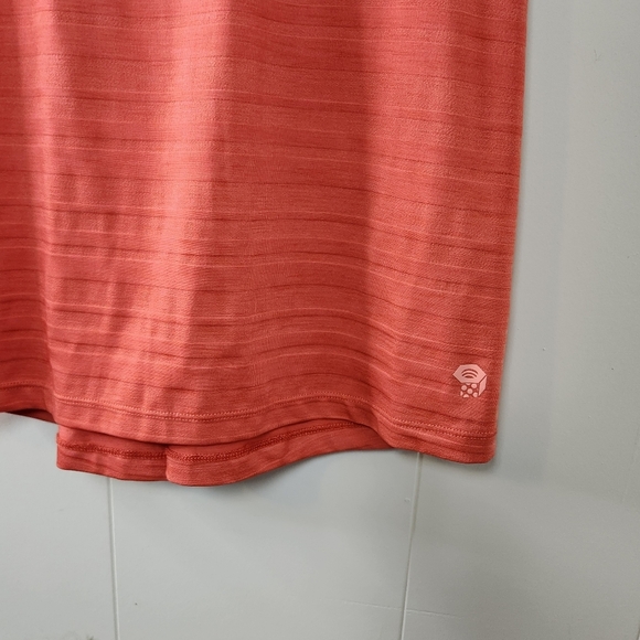 Mountain Hardwear Orange Racerback Tank Top Activewear Gym Workout Yoga Wicking - Picture 3 of 10